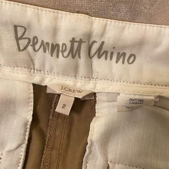 Jcrew Bennett Chino. Size 2. - Picture 7 of 7